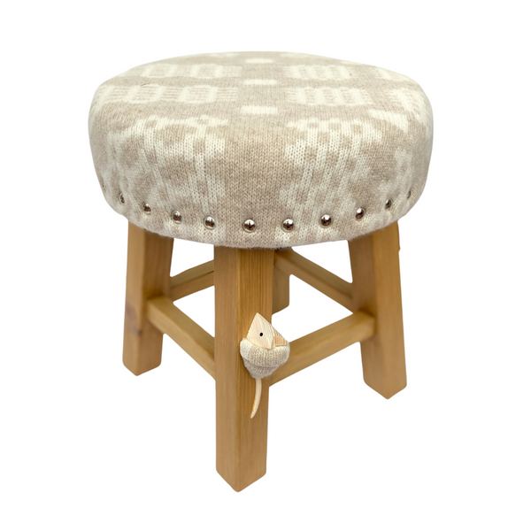 Welsh otter footstool deals